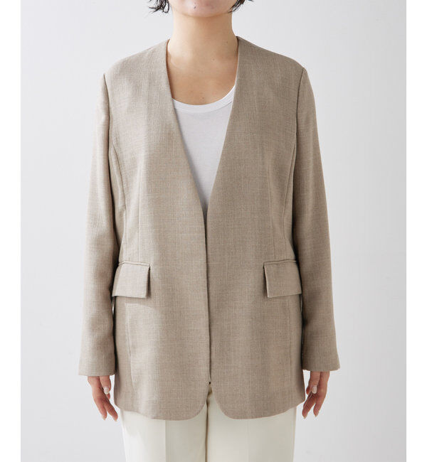  「ジュートライクノーカラージャケット」|その他|