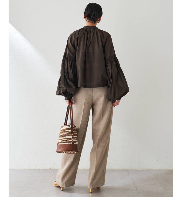  「ジュートライクタックパンツ」|チノ|