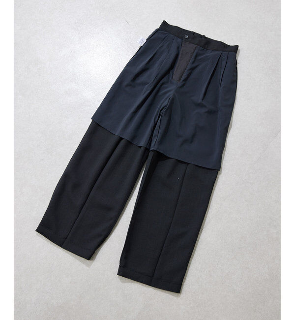  「ジュートライクタックパンツ」|チノ|