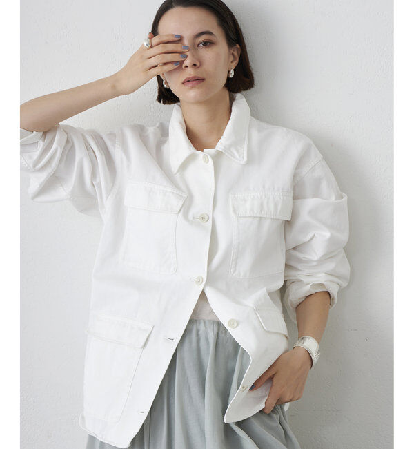  「ミリタリージャケット」|その他|オフホワイト