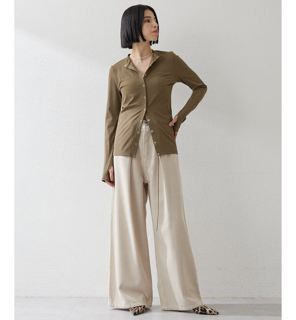  「デニムタックパンツ」|デニム|