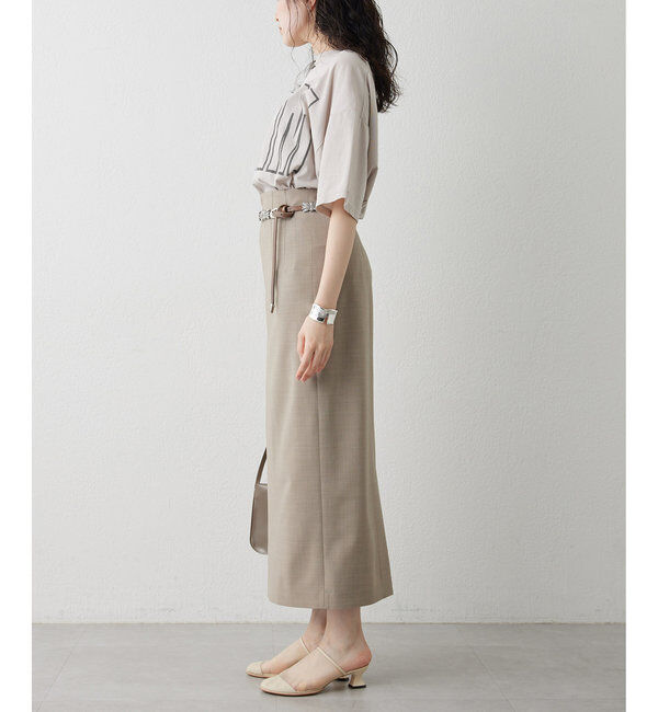  「Iラインハイウエストスカート」|スカート|