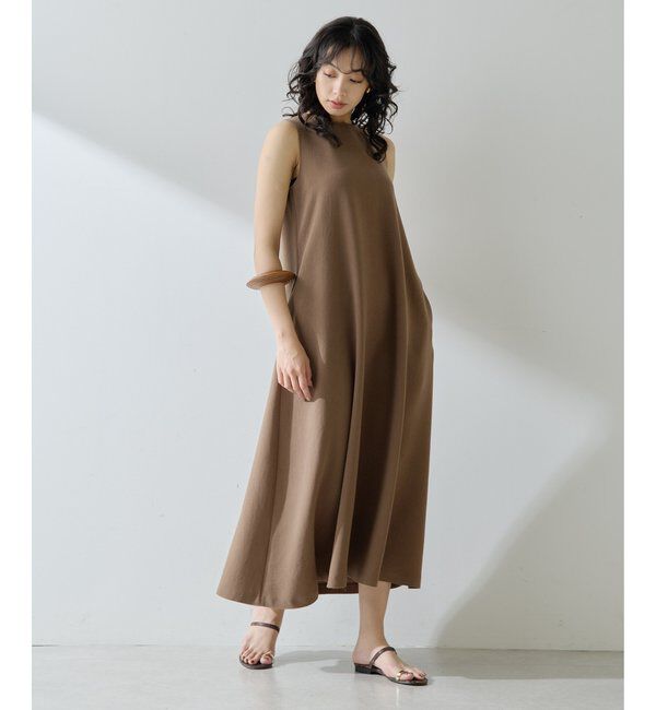  「バックサテンワンピース」|ワンピース|