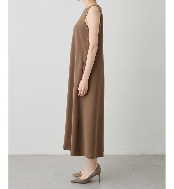  「バックサテンワンピース」|ワンピース|