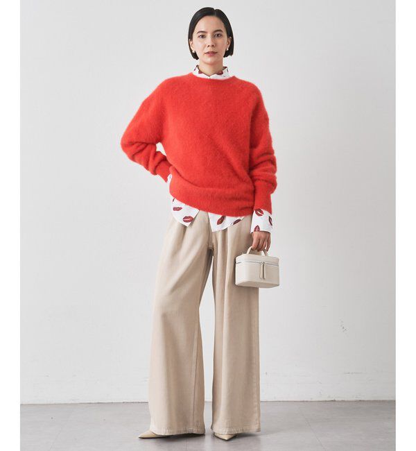  「ファークルーネックプルオーバー」|ニット・セーター|