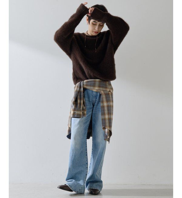  「ファークルーネックプルオーバー」|ニット・セーター|