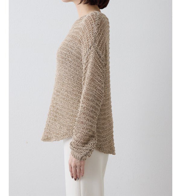  「スエードライクローゲージニット」|ニット・セーター|