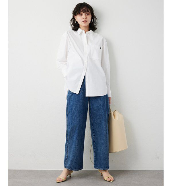  「【THE PAUSE】ポケットシシュウシャツ」|シャツ・ブラウス|