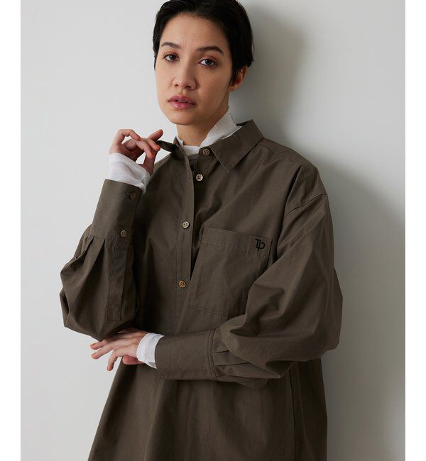  「【THE PAUSE】ポケットシシュウシャツ」|シャツ・ブラウス|