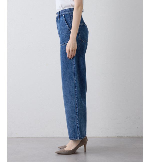  「【THE PAUSE】デニムベイカーパンツ」|チノ|