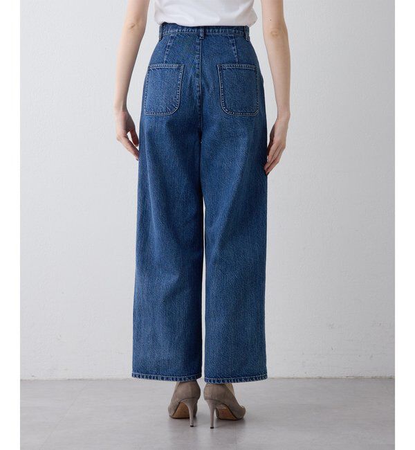  「【THE PAUSE】デニムベイカーパンツ」|チノ|