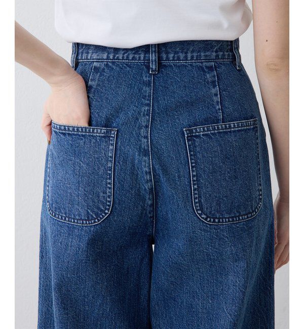  「【THE PAUSE】デニムベイカーパンツ」|チノ|