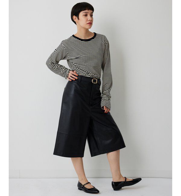  「【THE PAUSE】ボーダーロンTEE」|Tシャツ・カットソー|