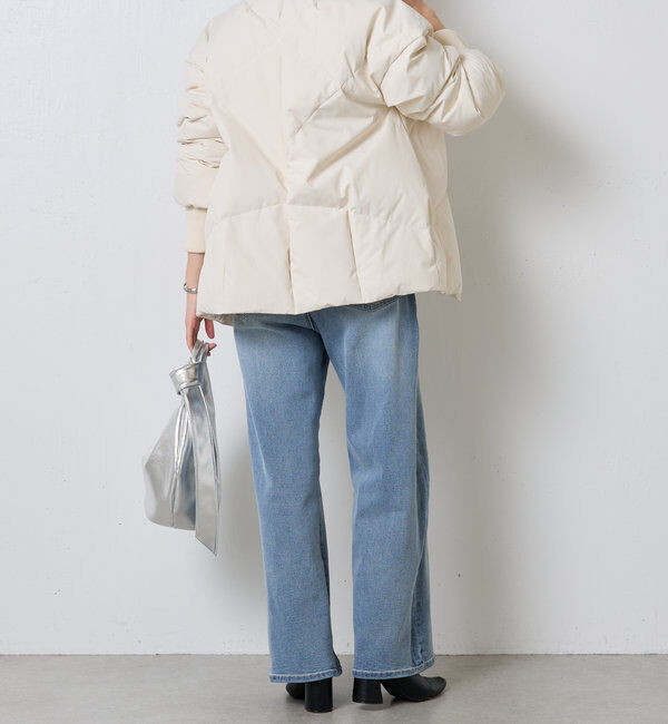  「ノーカラーダウンコート」|その他|