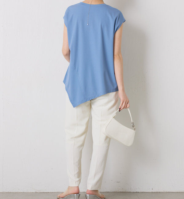  「ジャージスリムテーパードパンツ」|チノ|