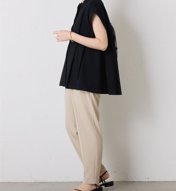  「ジャージスリムテーパードパンツ」|チノ|