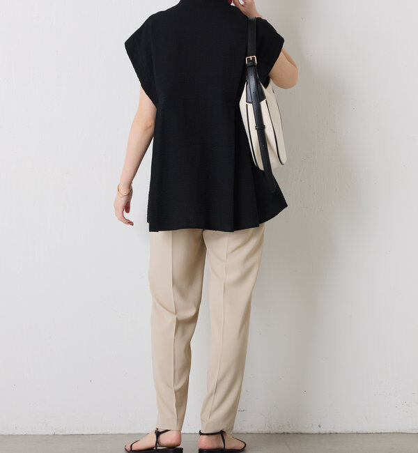  「ジャージスリムテーパードパンツ」|チノ|