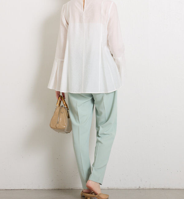  「ジャージスリムテーパードパンツ」|チノ|