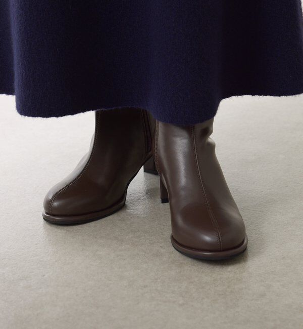  「【PAPILLONNER/パピヨネ】ラウンドトゥショートブーツ」|ショートブーツ|