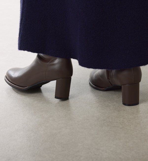  「【PAPILLONNER/パピヨネ】ラウンドトゥショートブーツ」|ショートブーツ|
