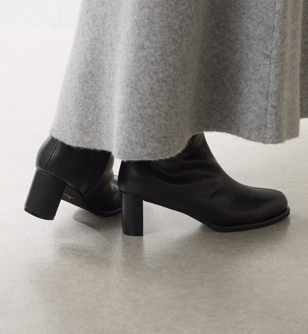  「【PAPILLONNER/パピヨネ】ラウンドトゥショートブーツ」|ショートブーツ|