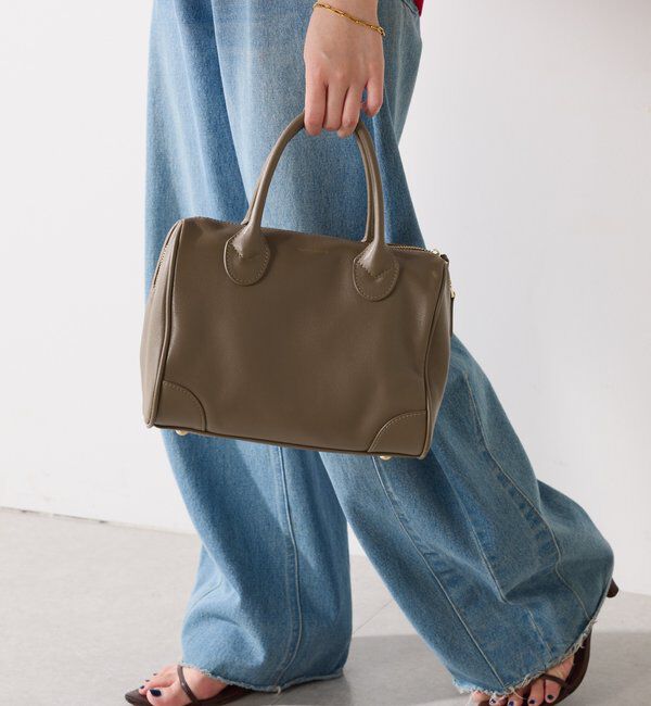  「【再登場！牛革/軽量】Seau ミニボストンバッグ」|トートバッグ|