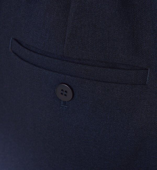  「ウールライクテーパードパンツ」|チノ|