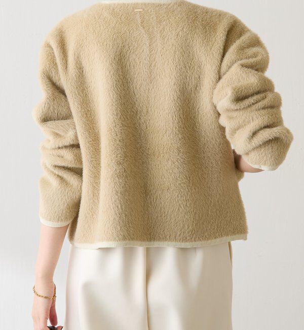  「ミニシャギーカーディガン」|ニット・セーター|