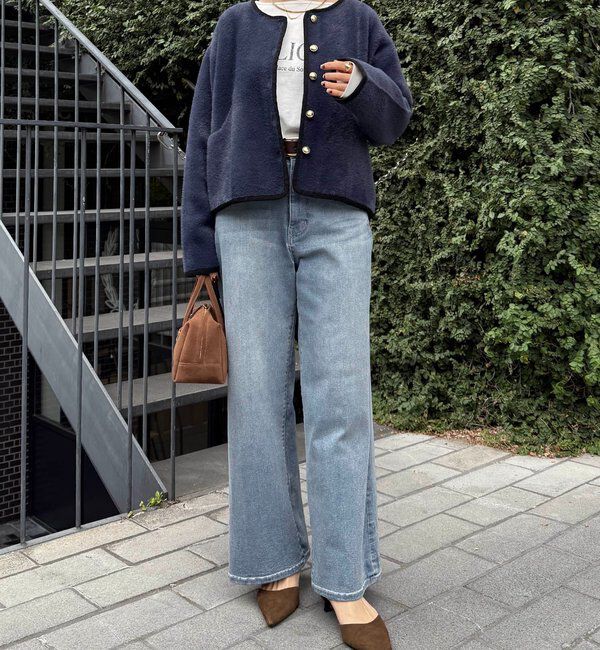  「ミニシャギーカーディガン」|ニット・セーター|