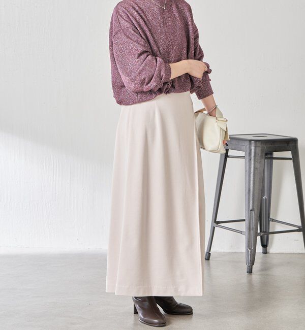  「裾バルーンラメスウエット」|Tシャツ・カットソー|