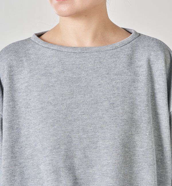  「裾バルーンラメスウエット」|Tシャツ・カットソー|