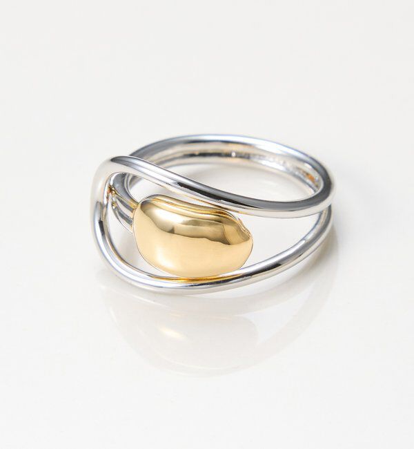  「	【PAPILLONNER/パピヨネ】アクセントコンビリング」|リング|