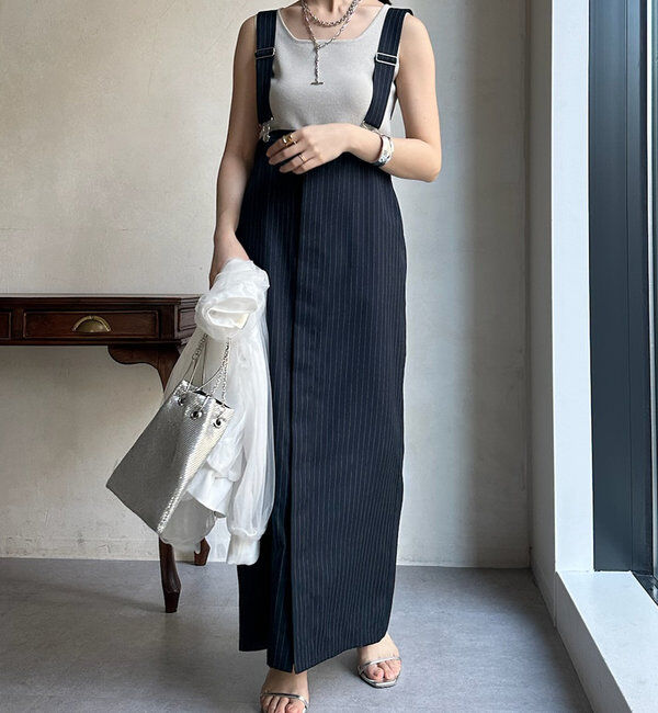  「スクエアニットタンク」|ニット・セーター|