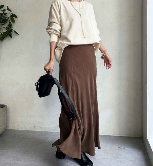  「キュプラフレアスカート」|スカート|