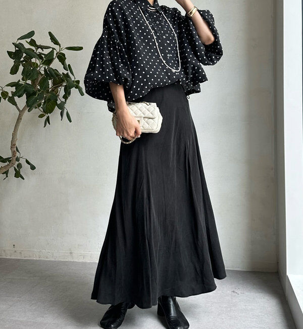  「キュプラフレアスカート」|スカート|