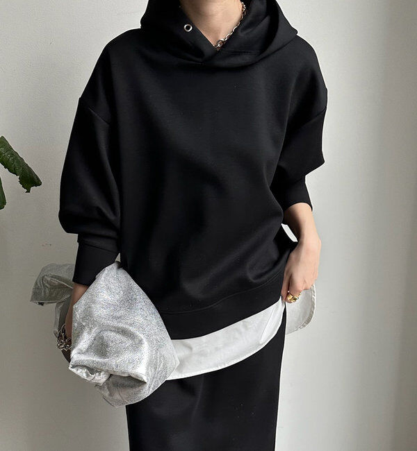  「【WEB限定】レイヤードフーディー＋タイトスカートセット」|スーツ|