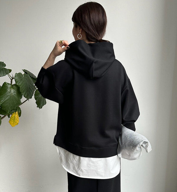  「【WEB限定】レイヤードフーディー＋タイトスカートセット」|スーツ|