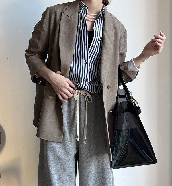  「メッシュダブルジャケット」|テーラードジャケット|