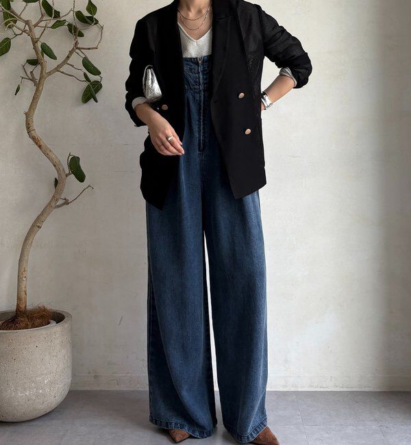  「メッシュダブルジャケット」|テーラードジャケット|