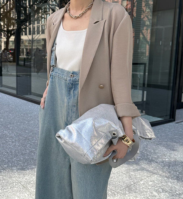  「【2サイズ展開！】デニムサロペット」|ワンピース|