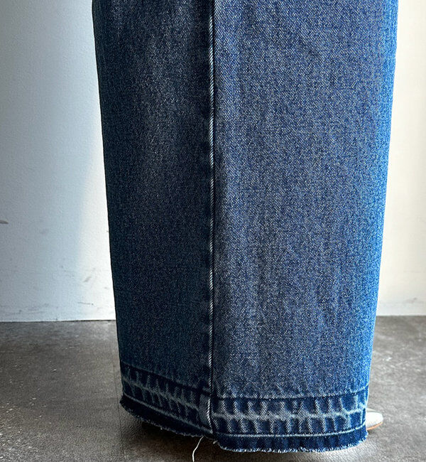  「【2サイズ展開！】デニムサロペット」|ワンピース|