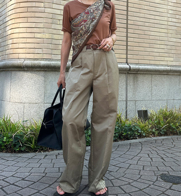  「センタープレスチノパン」|チノ|