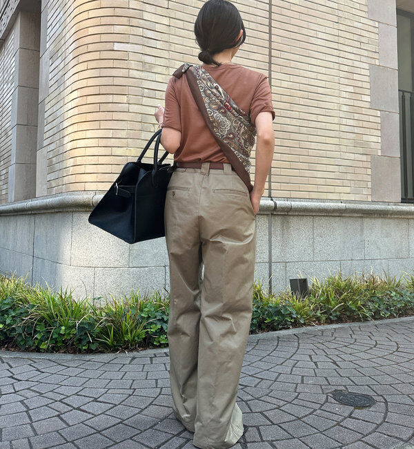  「センタープレスチノパン」|チノ|