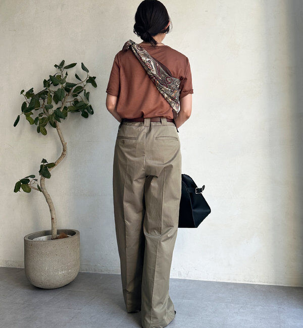  「センタープレスチノパン」|チノ|