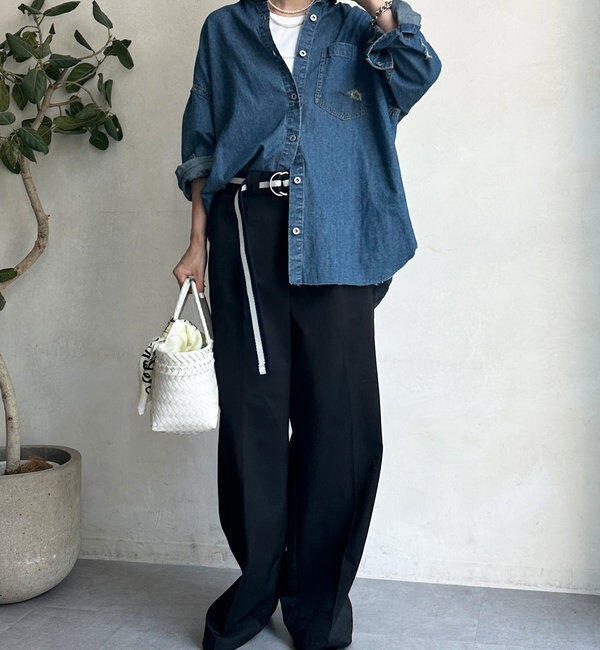  「センタープレスチノパン」|チノ|