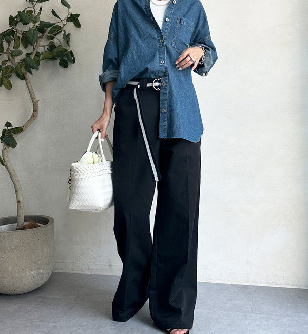  「センタープレスチノパン」|チノ|