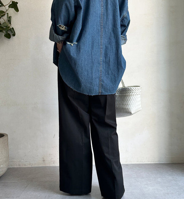  「センタープレスチノパン」|チノ|