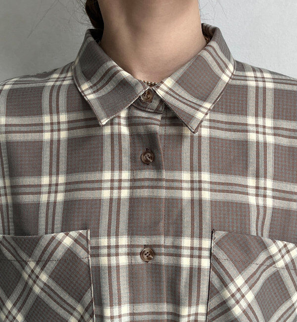  「ビエラチェックシャツ」|シャツ・ブラウス|
