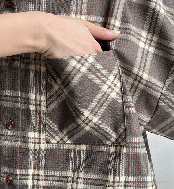  「ビエラチェックシャツ」|シャツ・ブラウス|