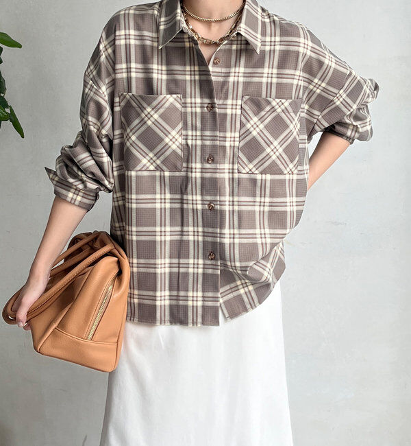  「ビエラチェックシャツ」|シャツ・ブラウス|